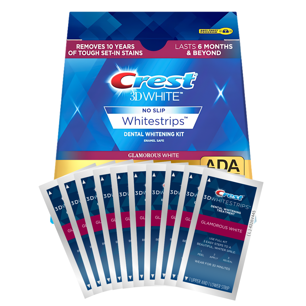 Valgendavad ribad Crest Glamorous 3D White Whitestrips
