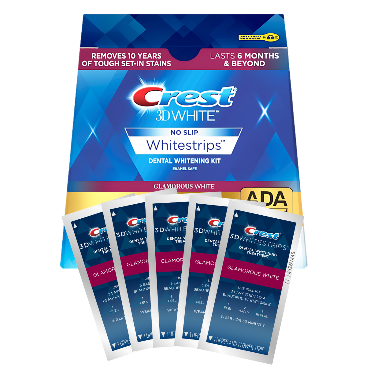 Valgendavad ribad Crest Glamorous 3D White Whitestrips