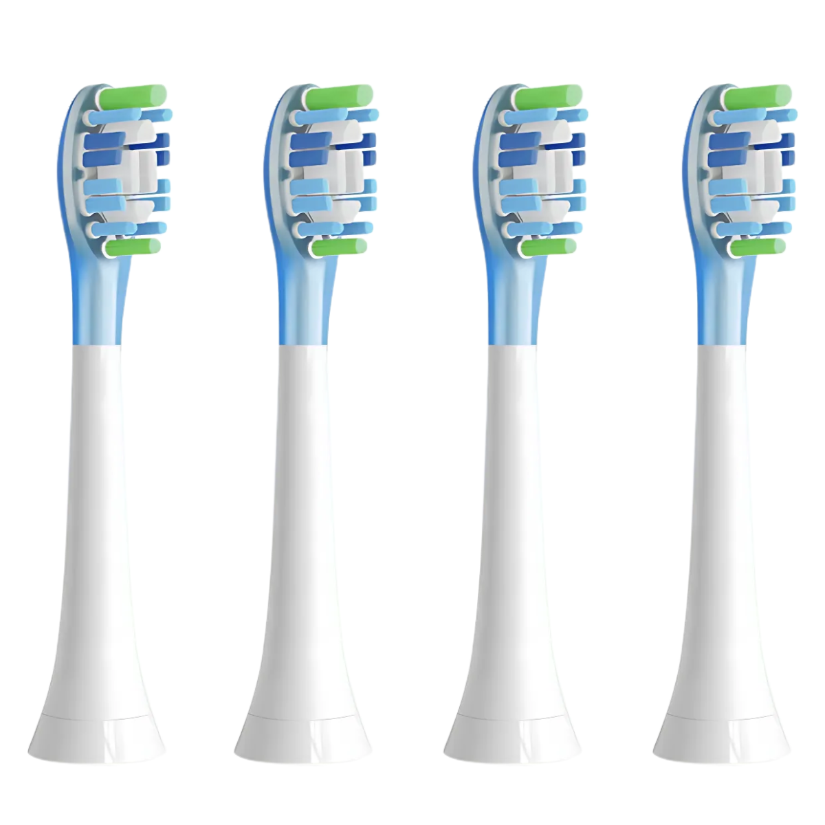 Sada 8 Kompatibilných Hlavíc Pre Zubné Kefky Philips Sonicare – YM9044 Black & White