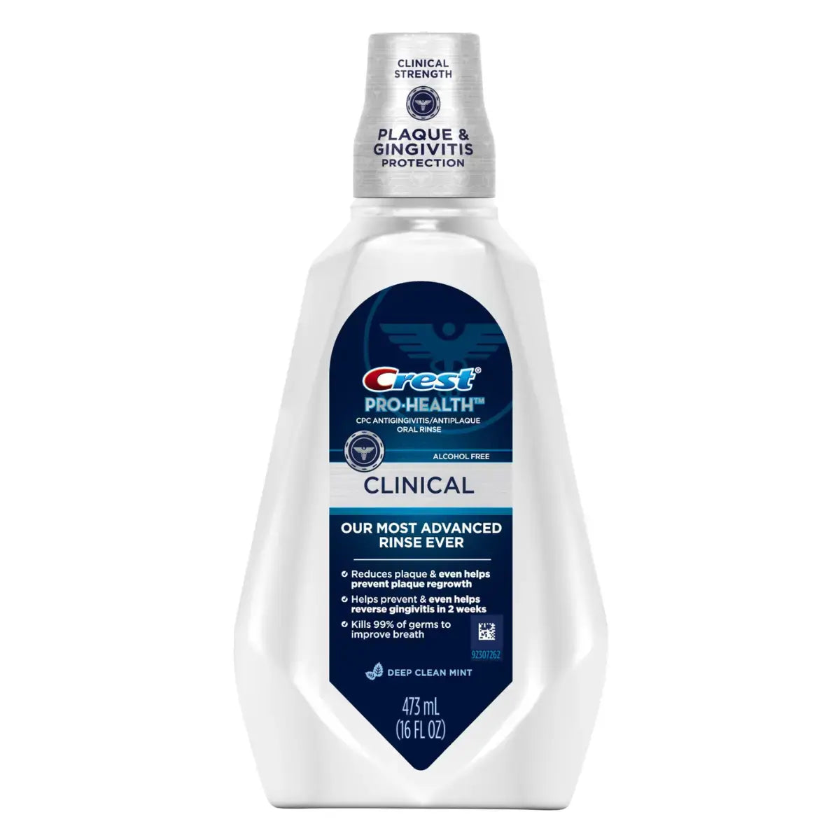 Ústna voda Crest Pro&Health Clinical Deep Clean Mint 473 ml