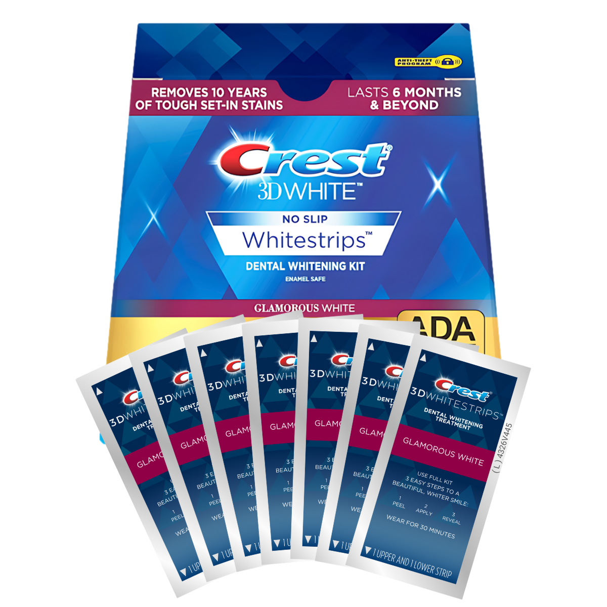 Valgendavad ribad Crest Glamorous 3D White Whitestrips