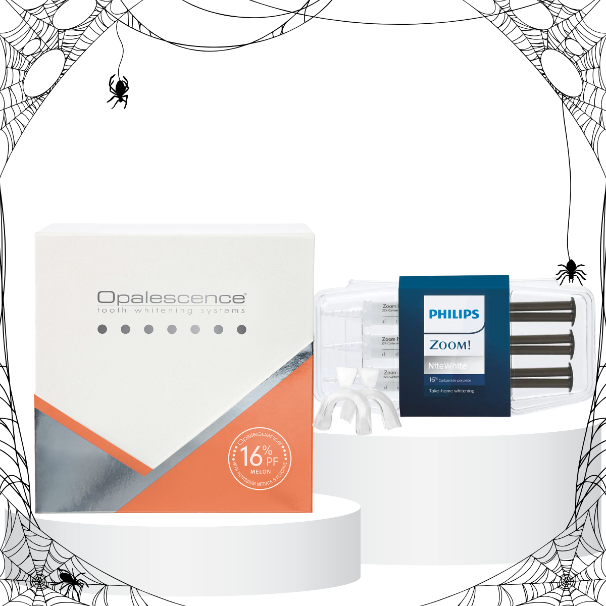 Hammaste valgenduskomplekt Opalescence PF 16% + Philips Zoom 16%