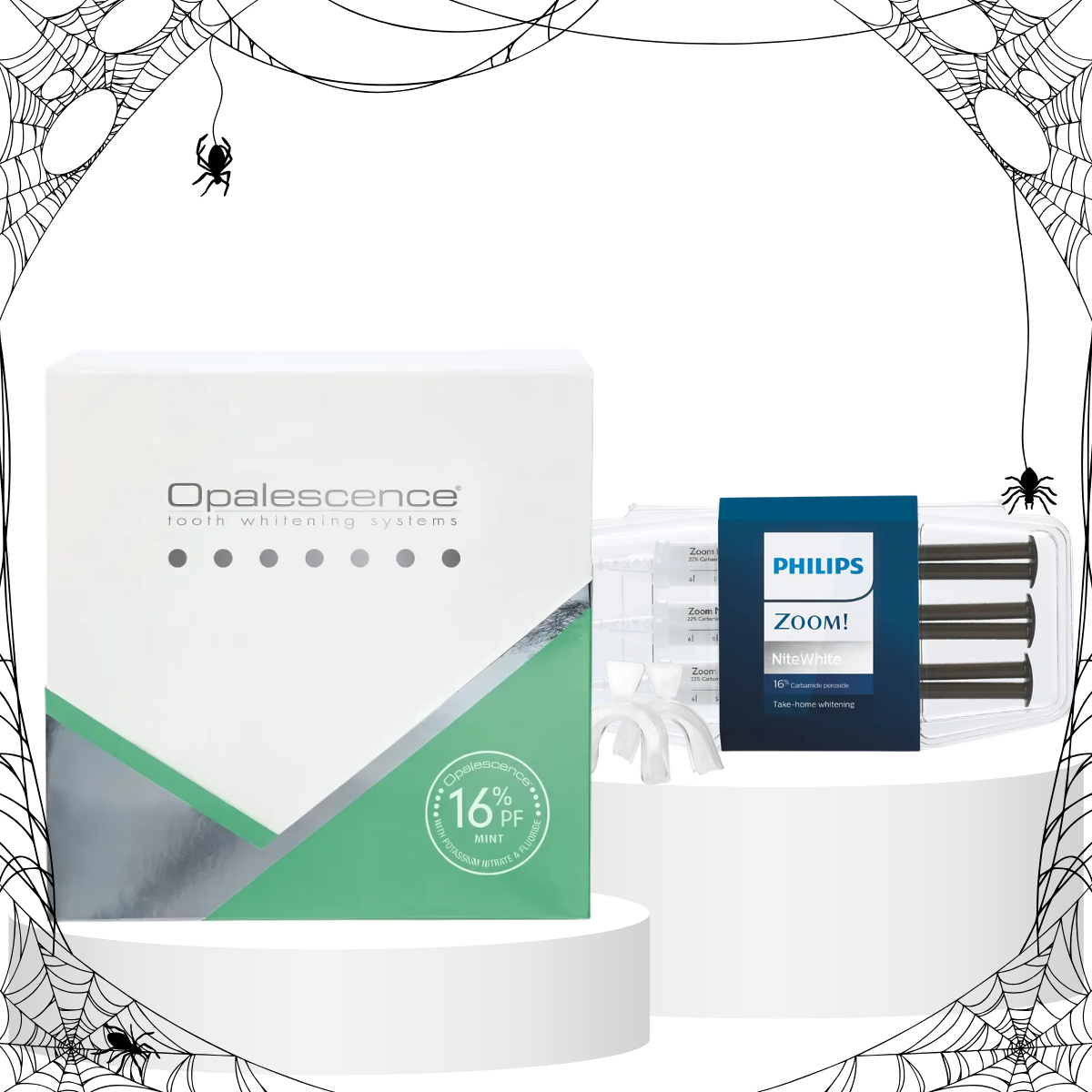 Hammaste valgenduskomplekt Opalescence PF 16% + Philips Zoom 16%